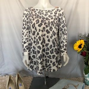 FOREVER 21 CHEETAH TOP